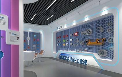 化工企业形象展厅设计案例