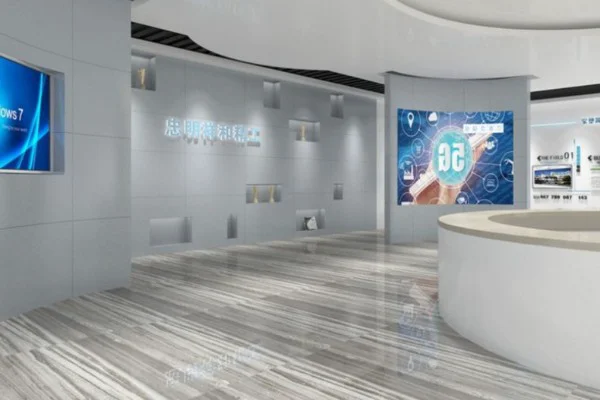 如何体现企业品牌形象在镇海区企业展厅装修设计中